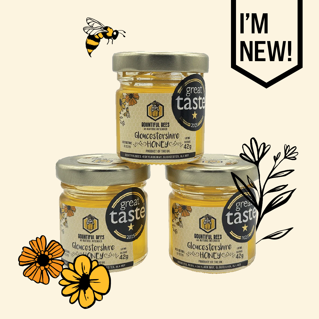 Mini Gloucestershire Honey Trio – 3 x 42g Jars