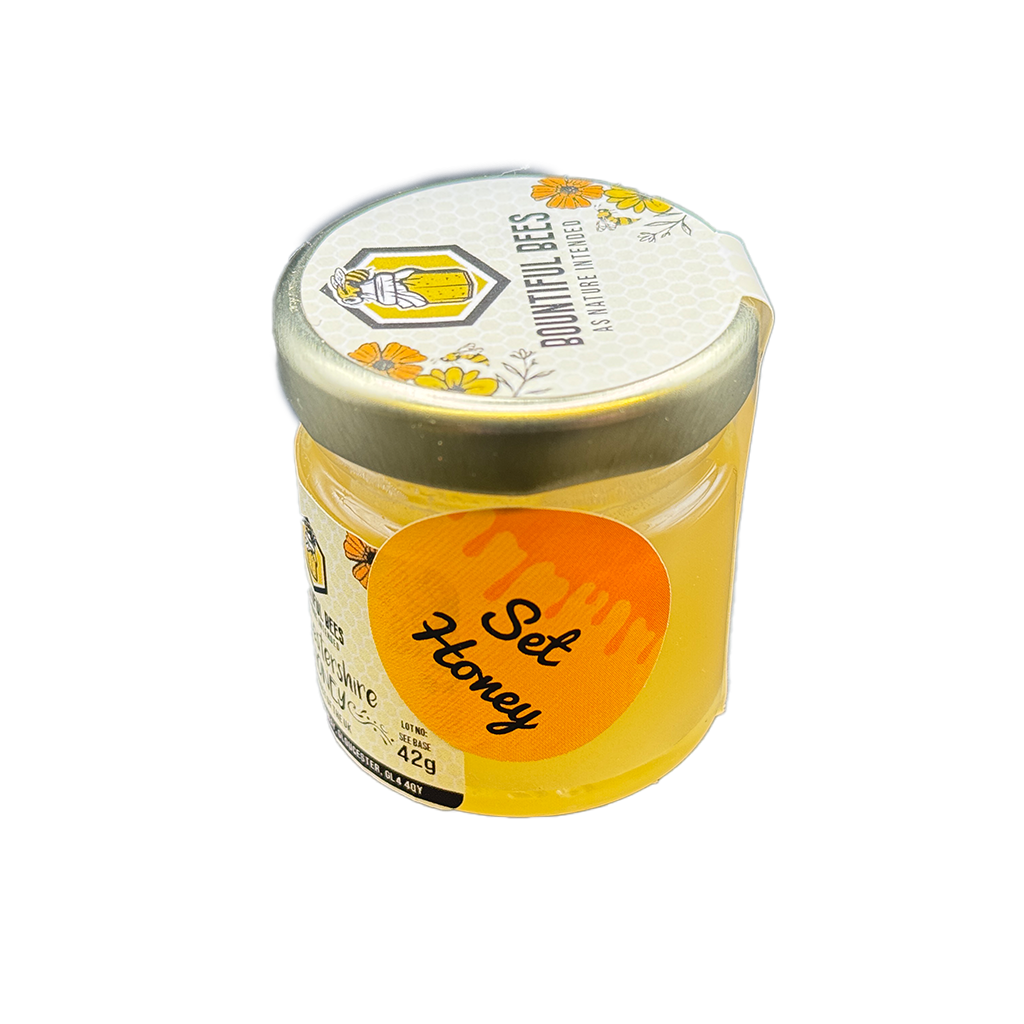 42g of Set Gloucestershire Honey side
