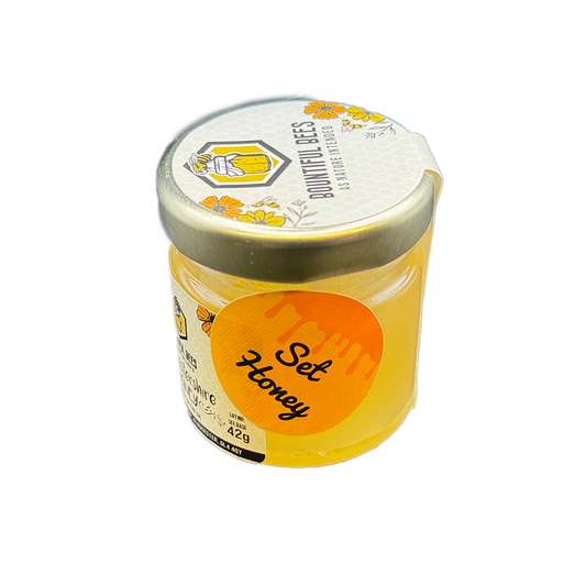 42g of Set Gloucestershire Honey side