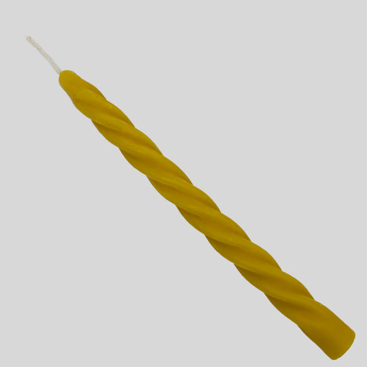 Spiral Beeswax Candle