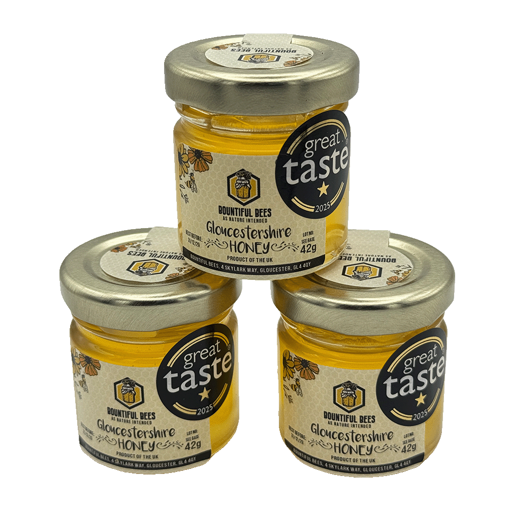 Mini Gloucestershire Honey Trio – 3 x 42g Jars