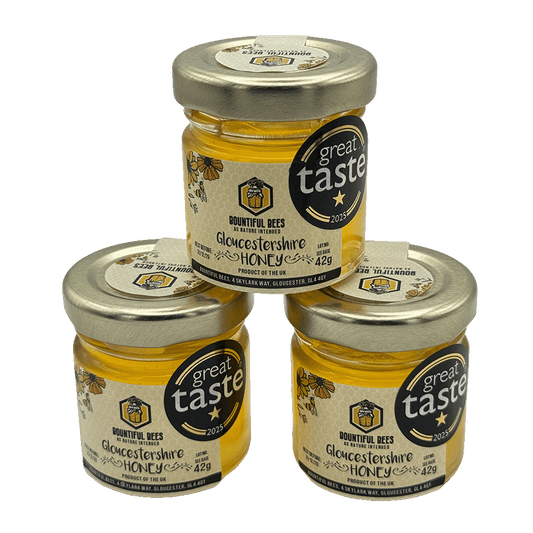 Mini Gloucestershire Honey Trio – 3 x 42g Jars