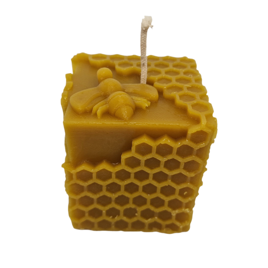 Square Beeswax Candle
