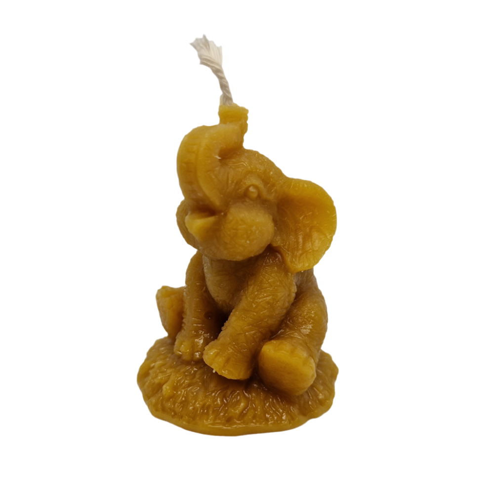Elephant Beeswax Candles