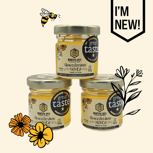 Mini Gloucestershire Honey Trio – 3 x 42g Jars