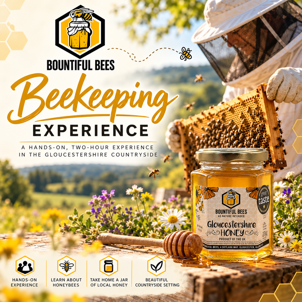 Beekeeping Experience – Gloucestershire