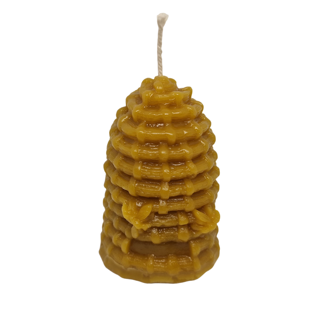 Large Skep Beeswax Candle