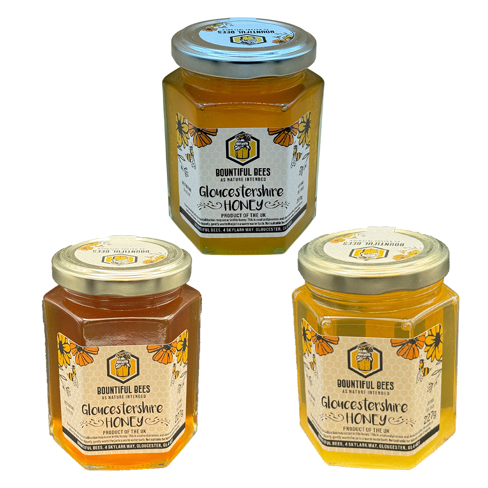3 Pack of Gloucestershire Honey 227g