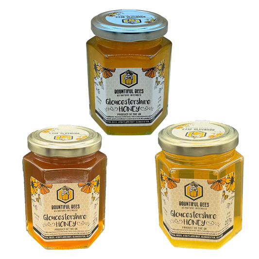 3 Pack of Gloucestershire Honey 227g