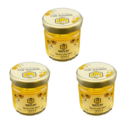 Mini Gloucestershire Honey Trio – 3 x 42g Jars