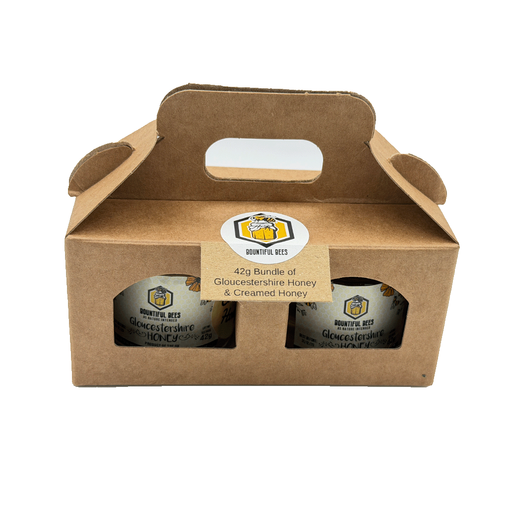 Runny and Creamed 42g Gloucestershire Honey Bundle
